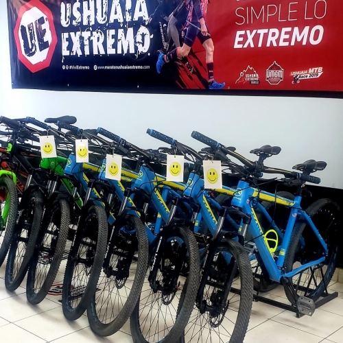 ALQUILER BICICLETAS Ushuaia Extremo rental de bicicletas ski